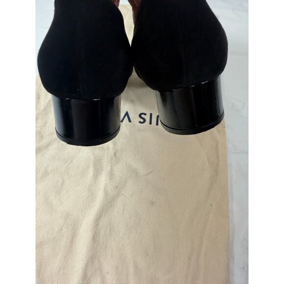 Louis Vuitton Black Suede Revival Ballet Flats Size 37 - Picture 4 of 16